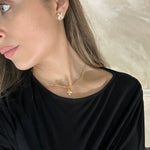 La Petal Clover Stud Earrings - NOA Jewels - 