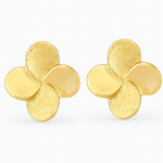La Petal Clover Stud Earrings - NOA Jewels - 