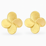 La Petal Clover Stud Earrings - NOA Jewels - 