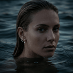 Large Floating Double Diamond Studs - NOA Jewels - 