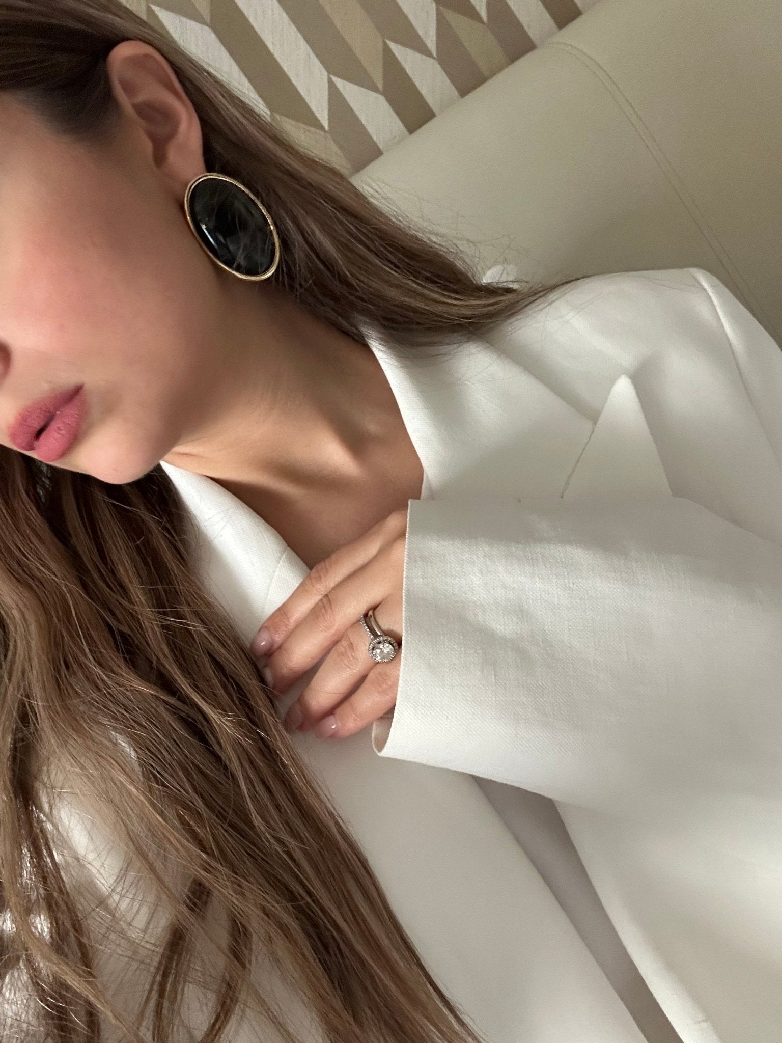 Le Noir Earrings - NOA Jewels - 