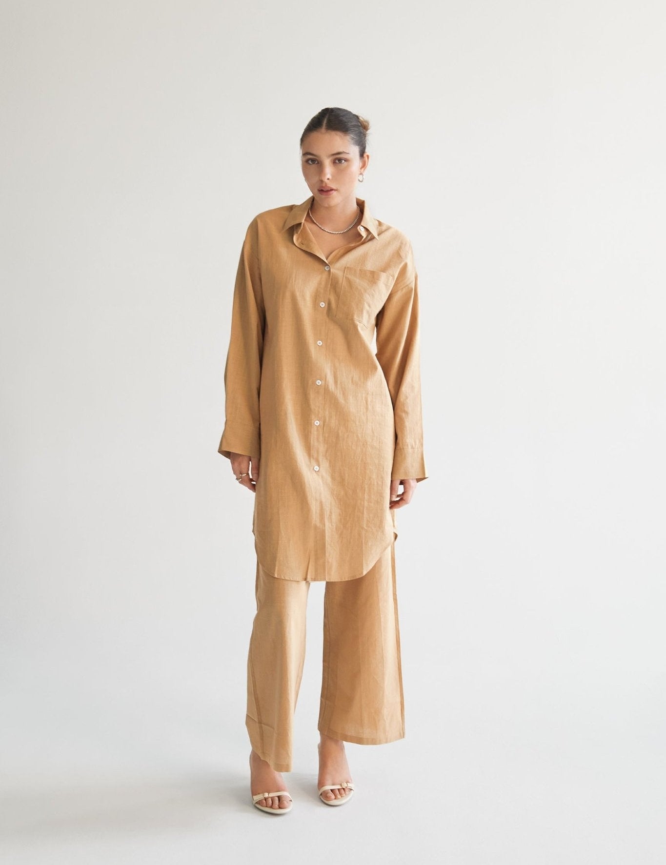 Linen Sets - Beige - NOA Jewels - 