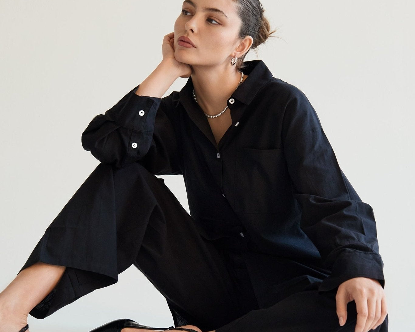 Linen Sets Black - NOA Jewels - 