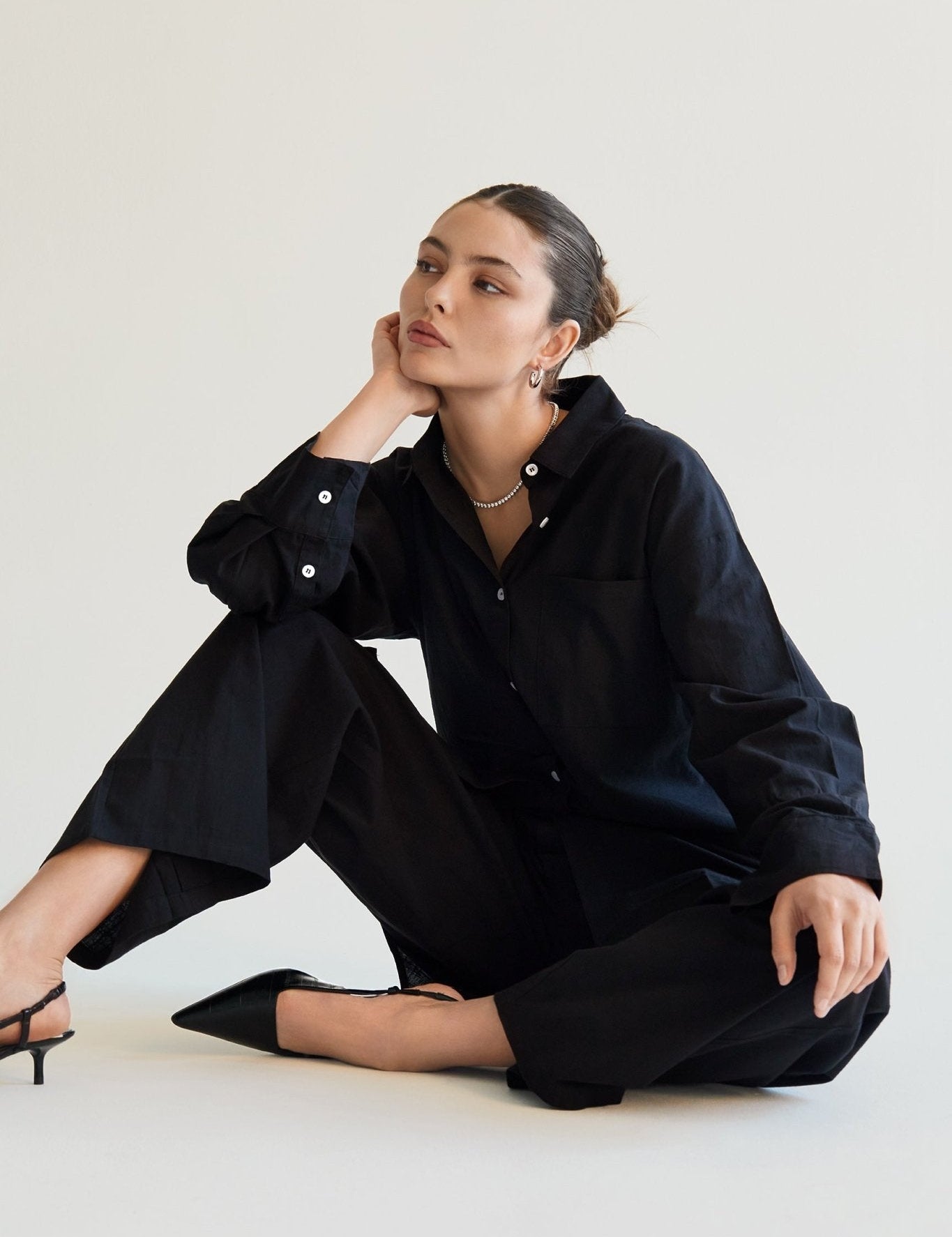 Linen Sets Black - NOA Jewels - 