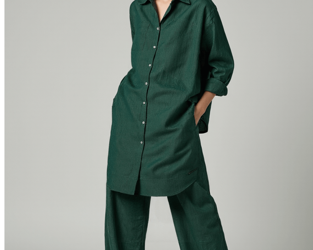 Linen Sets Green LIMITED EDITION - NOA Jewels - 