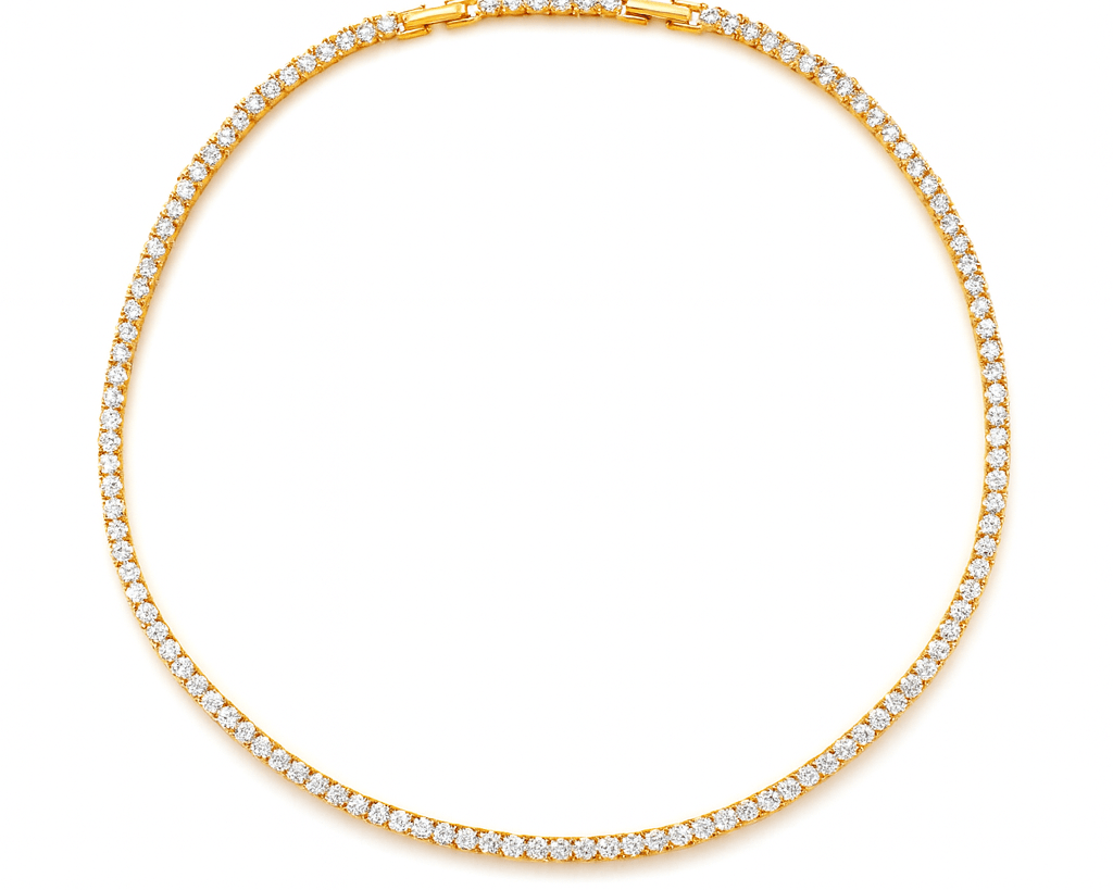 Mademoiselle Tennis Necklace - NOA Jewels - 