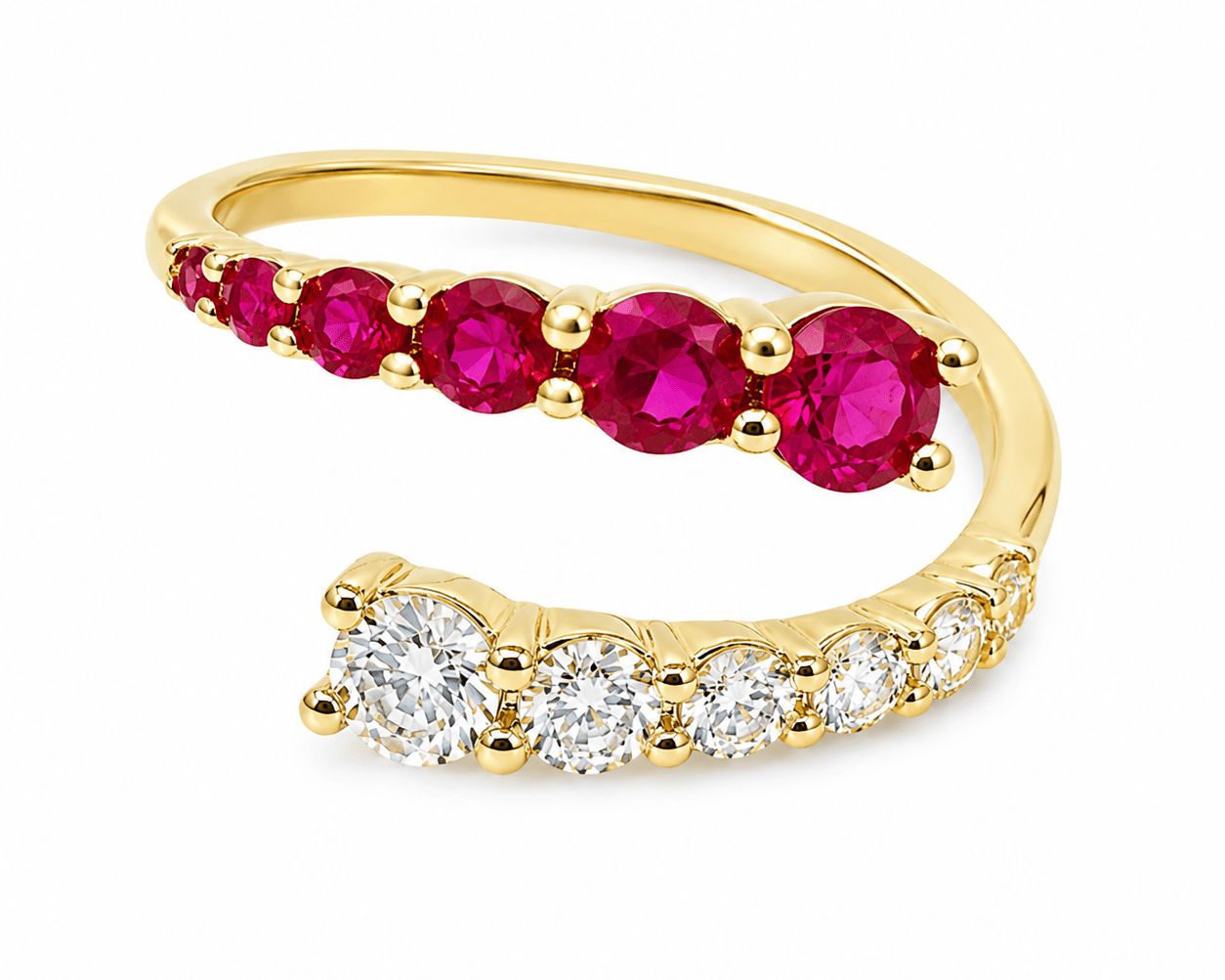Marrakesh Diamond Wrap Ring - NOA Jewels - 