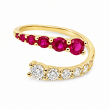 Marrakesh Diamond Wrap Ring - NOA Jewels - 