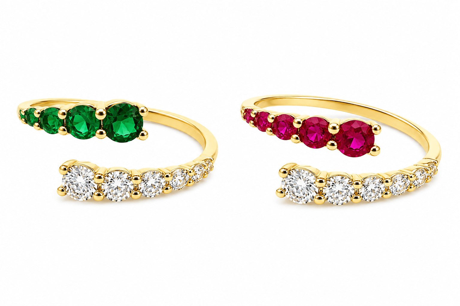 Marrakesh Diamond Wrap Ring - NOA Jewels - 