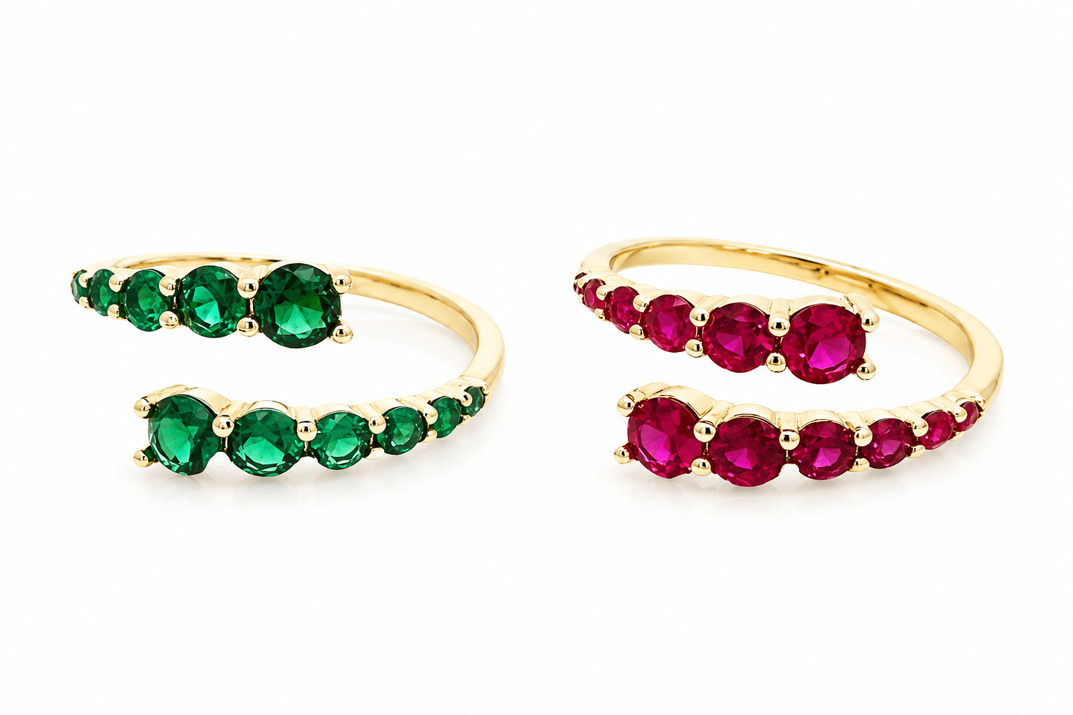 Marrakesh Diamond Wrap Ring - NOA Jewels - 