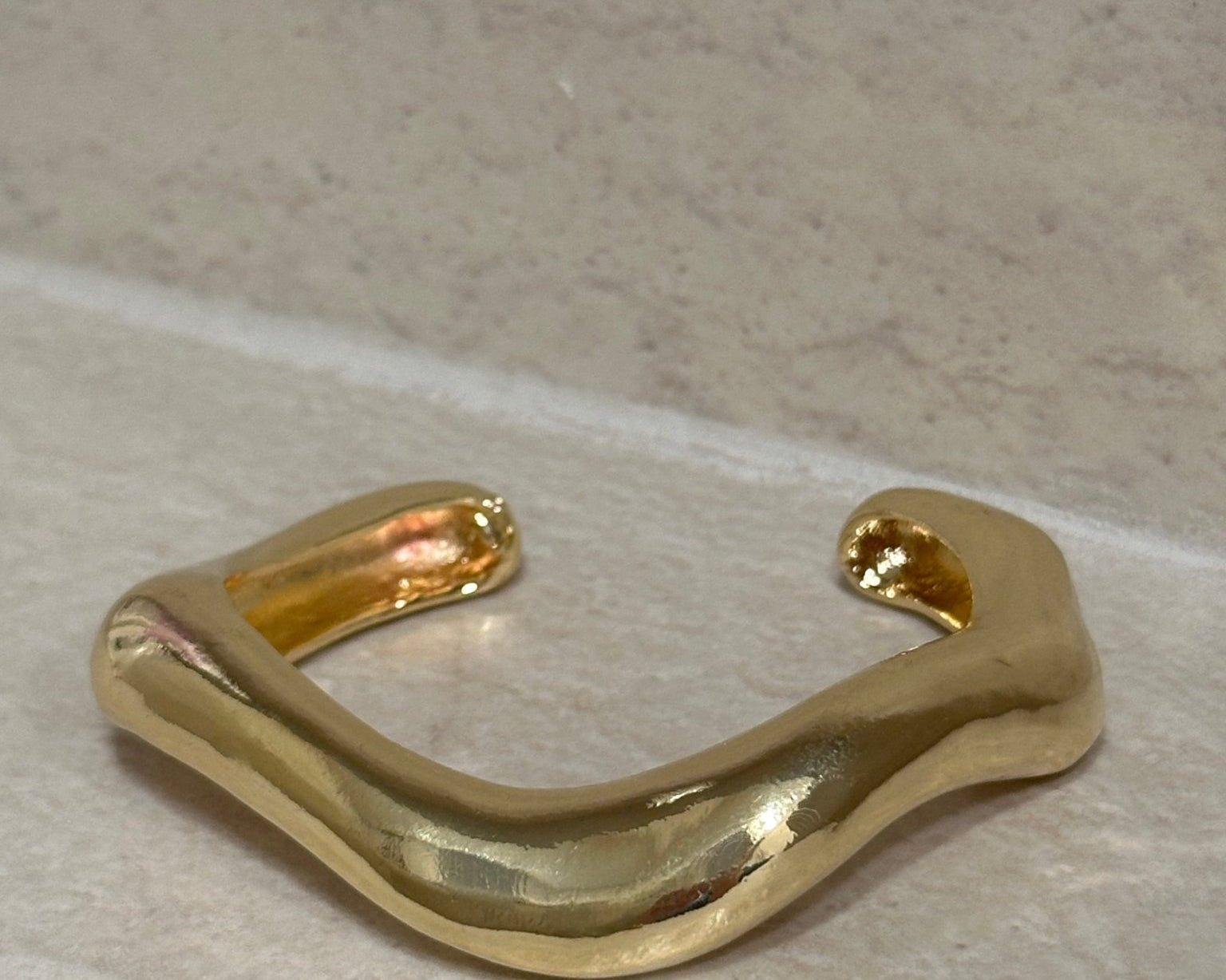 Molten Gold Cuff - NOA Jewels - 