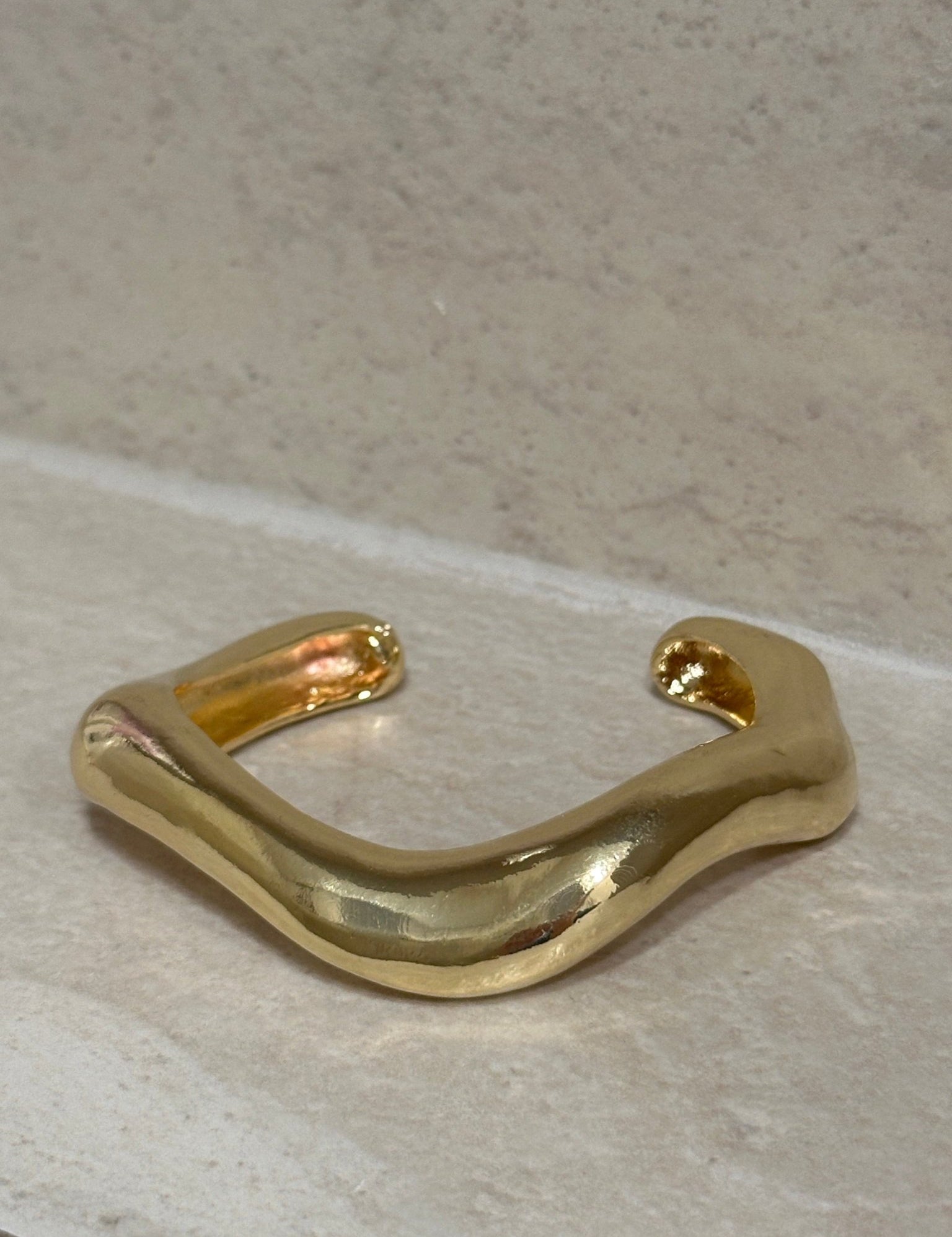 Molten Gold Cuff - NOA Jewels - 