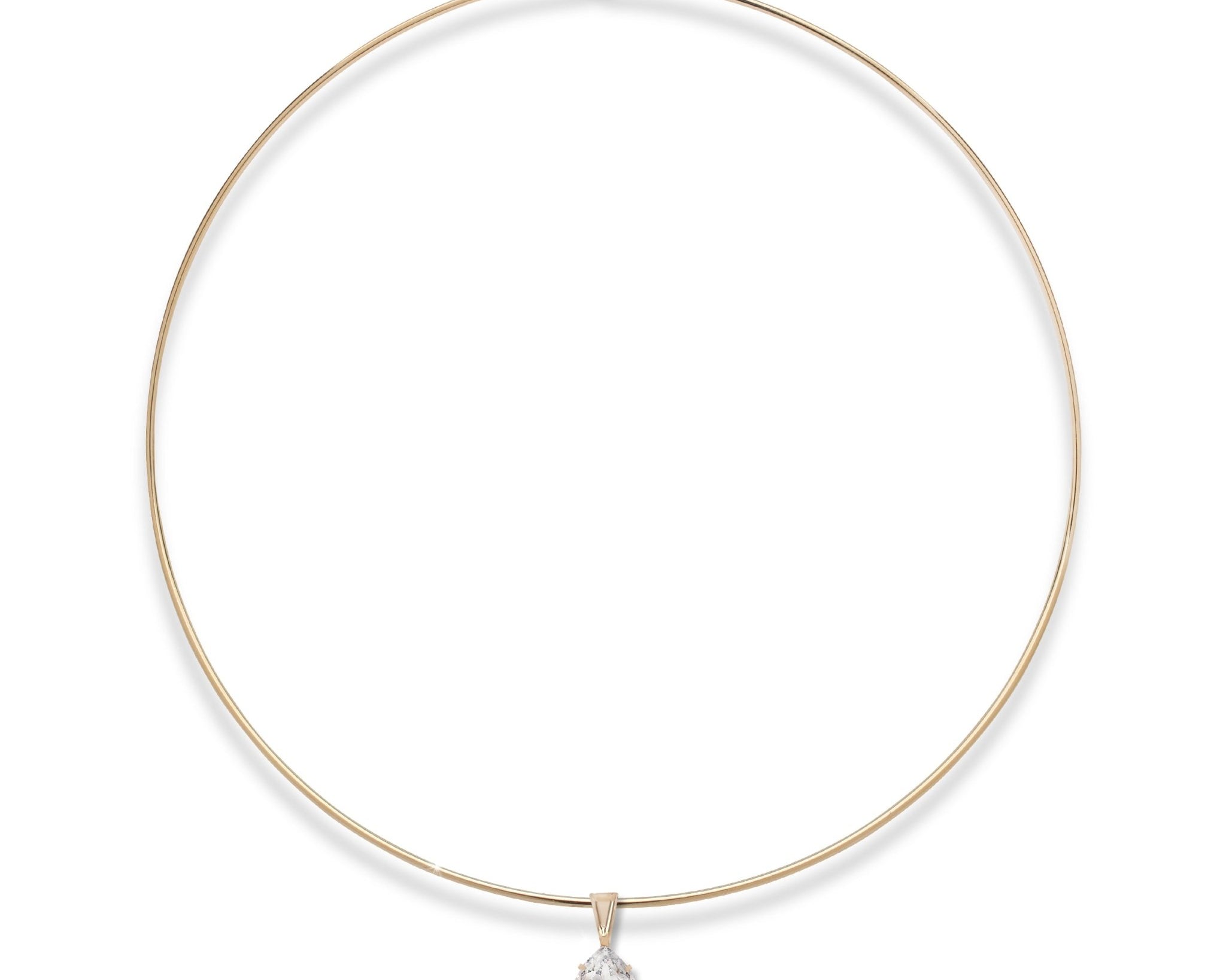 Orée - Collar and Diamond Drop - NOA Jewels - 
