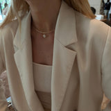 Orée - Collar and Diamond Drop - NOA Jewels - 