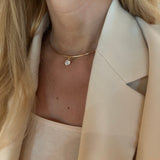 Orée - Collar and Diamond Drop - NOA Jewels - 