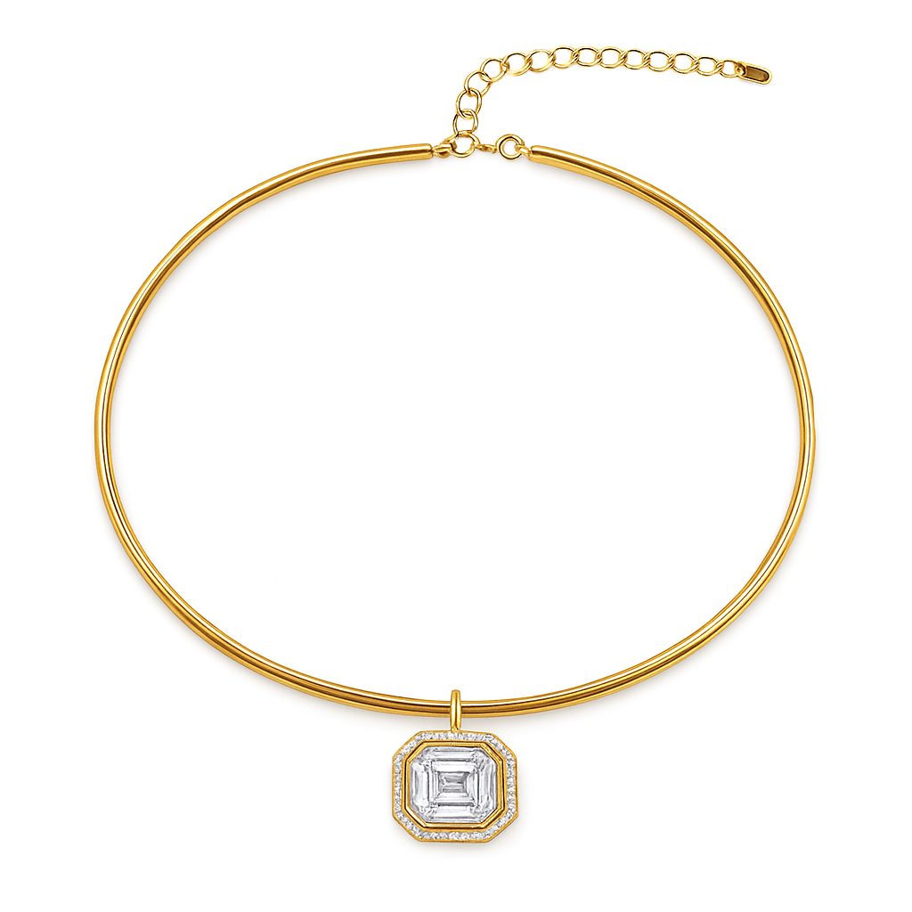 Orée XL Diamond Medallion - NOA Jewels - 