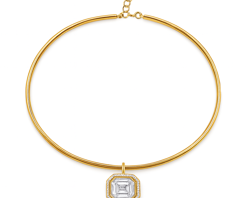 Orée XL Diamond Medallion - NOA Jewels - 