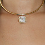 Orée XL Diamond Medallion - NOA Jewels - 