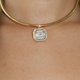 Orée XL Diamond Medallion - NOA Jewels - 