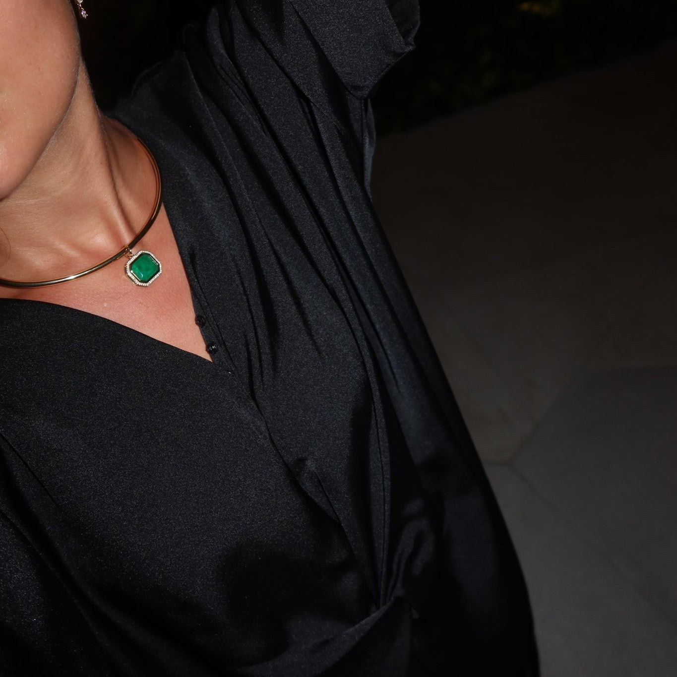 Orée XL Emerald Medallion - NOA Jewels - 