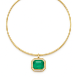 Orée XL Emerald Medallion - NOA Jewels - 