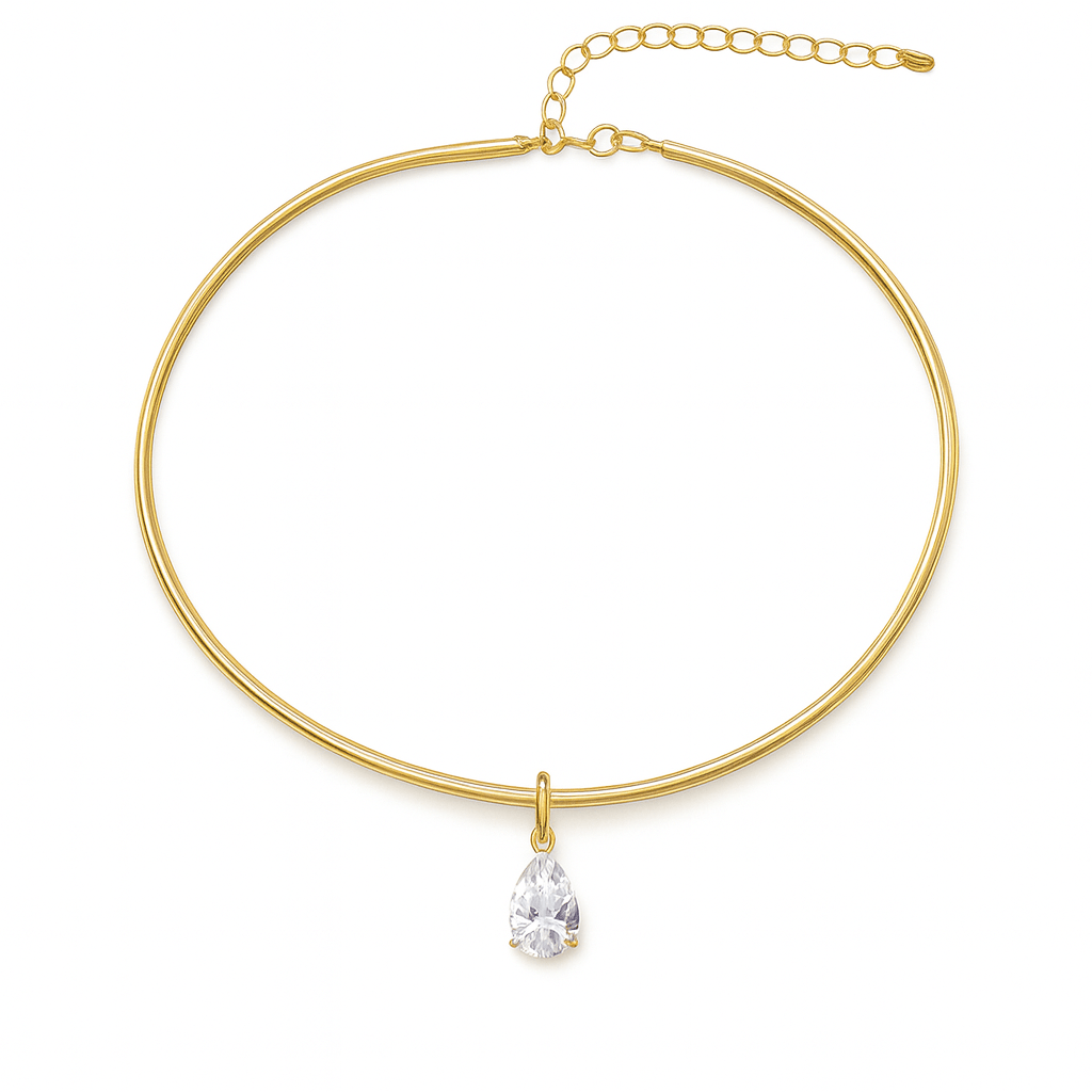 Orée XL Pear Diamond Drop - NOA Jewels - 