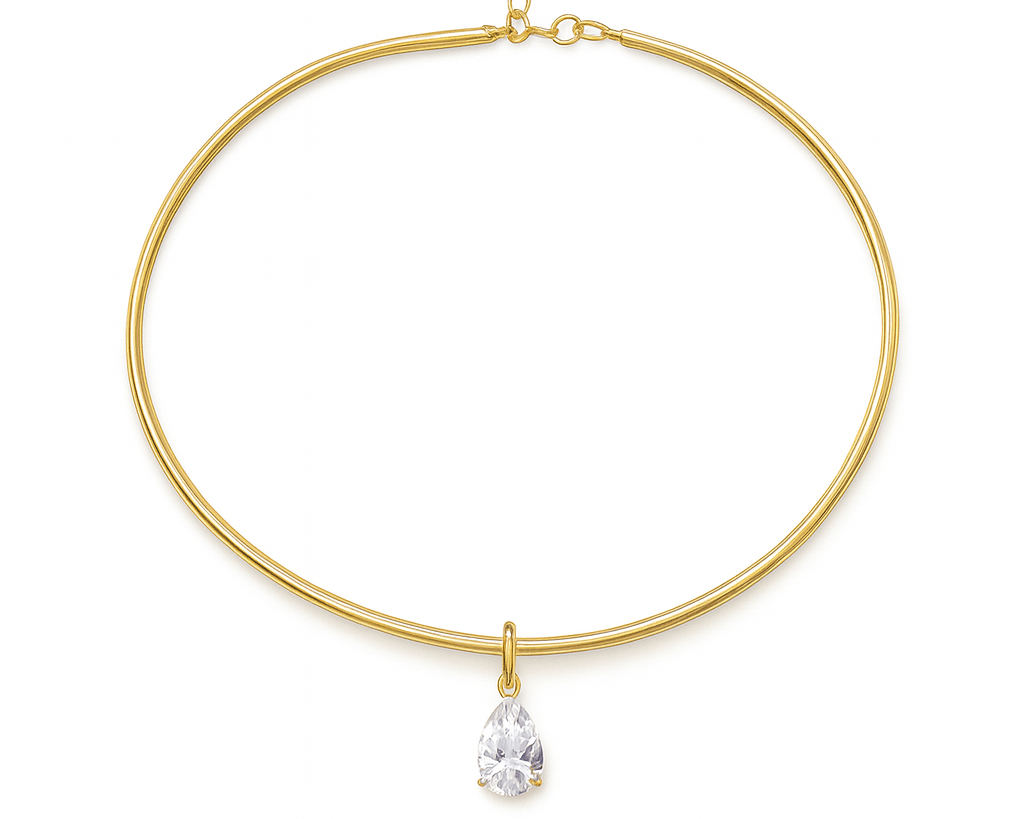 Orée XL Pear Diamond Drop - NOA Jewels - 