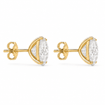 Oval Diamond Studs - NOA Jewels - Earrings