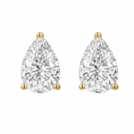 Pear Diamond Studs - NOA Jewels - 