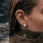 Pear Diamond Studs - NOA Jewels - 