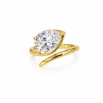 Pear Diamond Wrap Ring - NOA Jewels - 