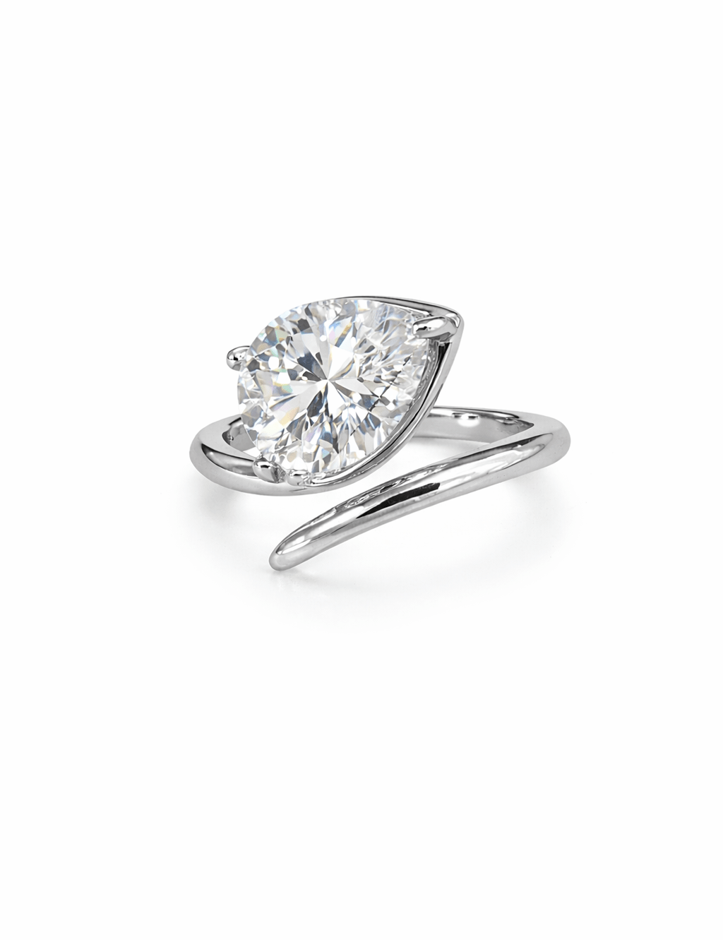 Pear Diamond Wrap Ring - NOA Jewels - 