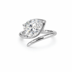Pear Diamond Wrap Ring - NOA Jewels - 