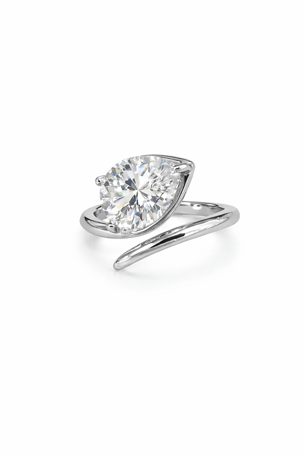 Pear Diamond Wrap Ring - NOA Jewels - 