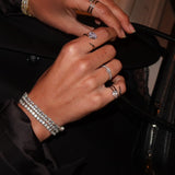 Pear Double Diamond Wrap Ring - NOA Jewels - Rings