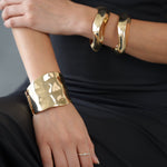 Roma Gold Bangle - NOA Jewels - 