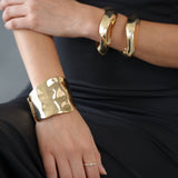 Roma Gold Bangle - NOA Jewels - 