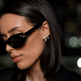 Round Floating Studs - NOA Jewels - Earrings