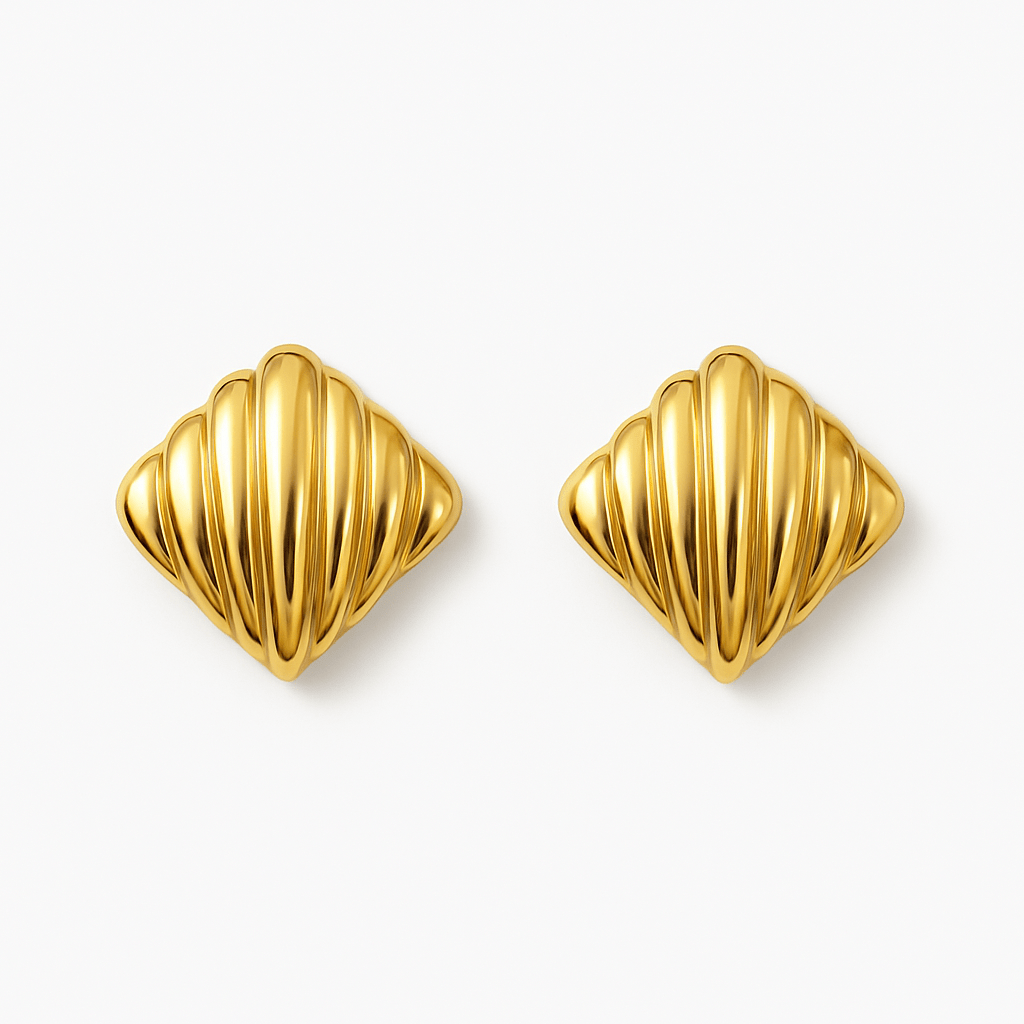 Seraphina Vintage Oversized Studs - NOA Jewels - 