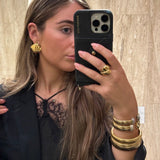 Seraphina Vintage Oversized Studs - NOA Jewels - 