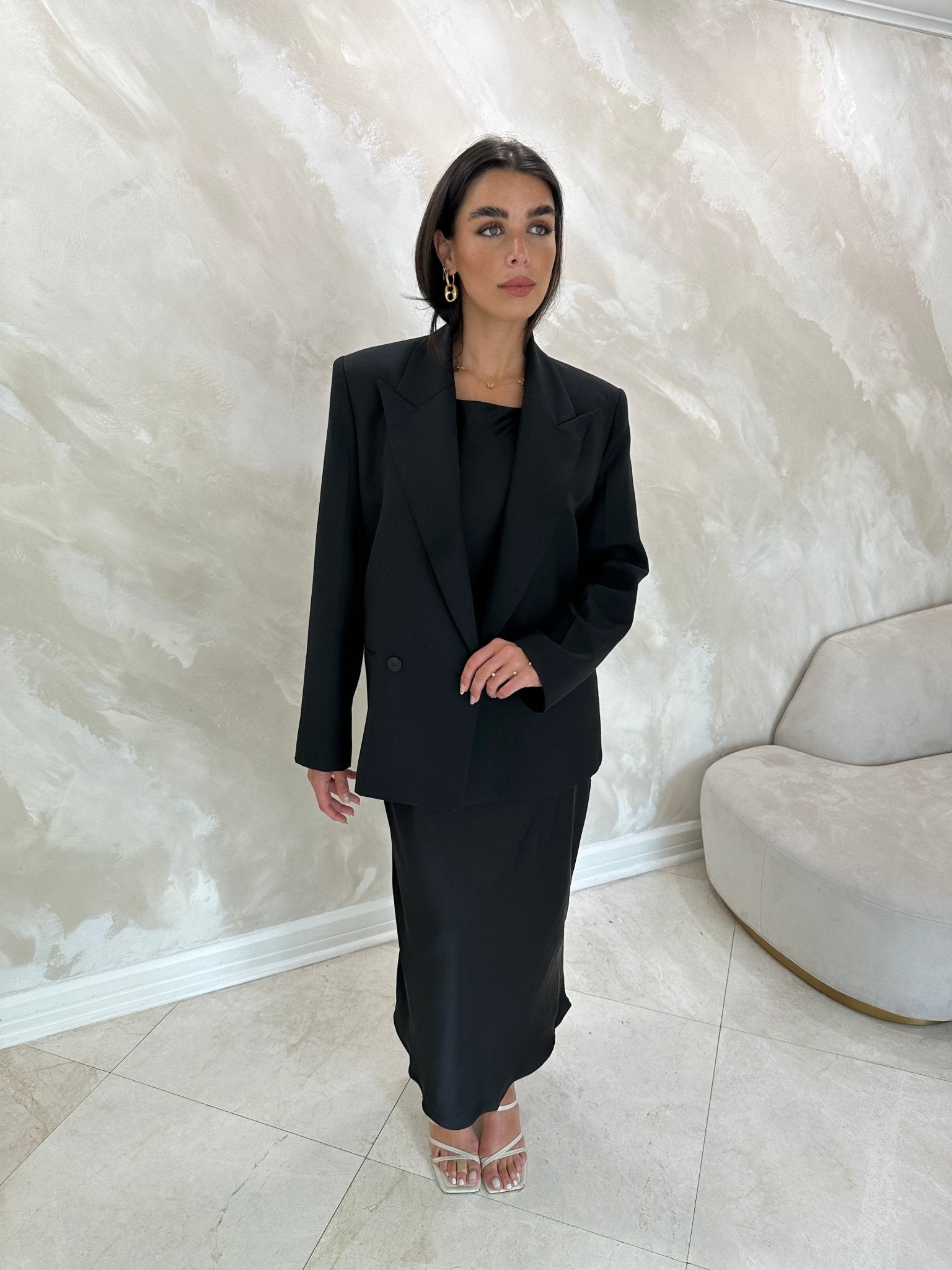 Slip Dress Black - NOA Jewels - 
