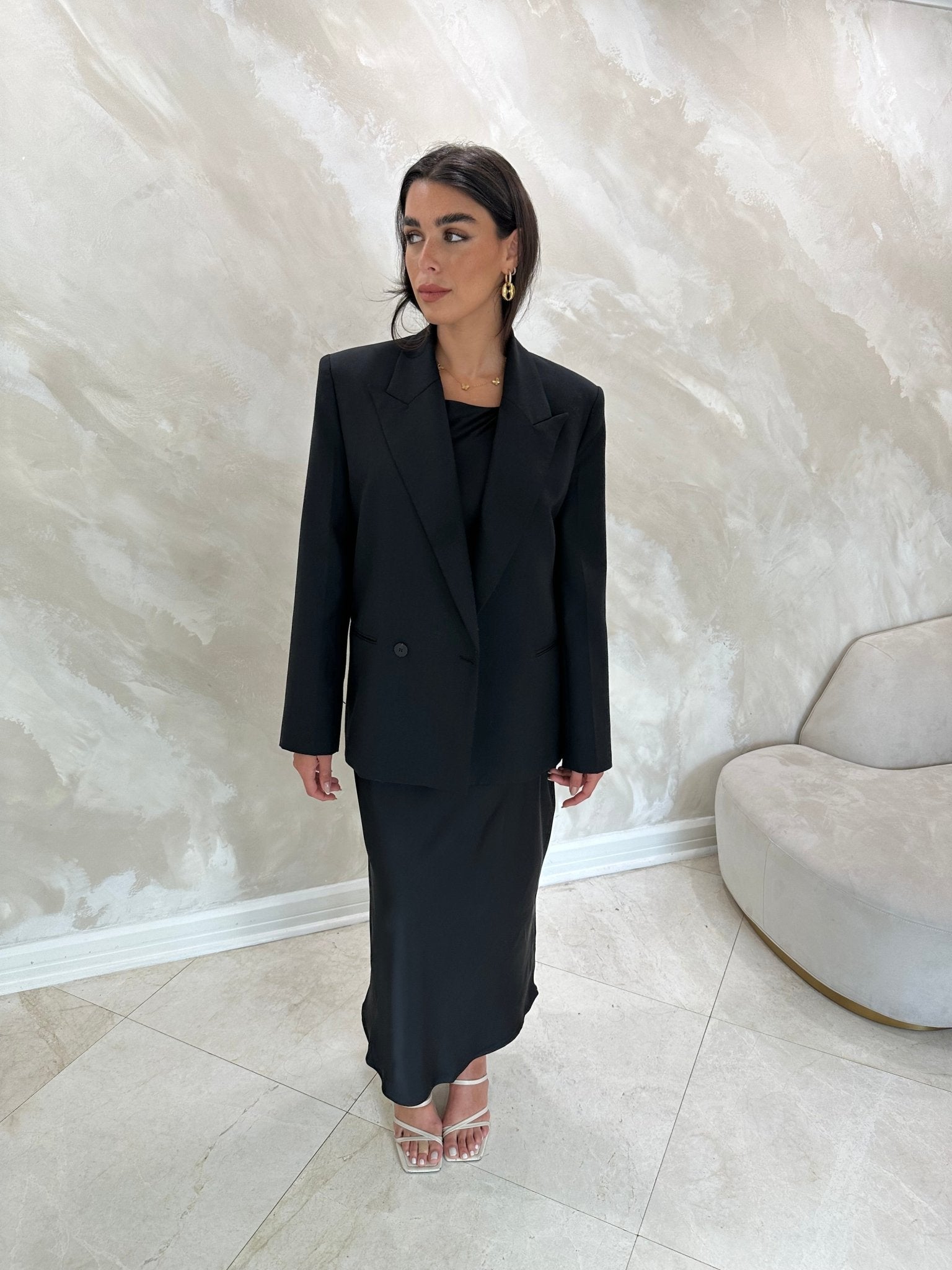 Slip Dress Black - NOA Jewels - 