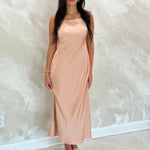 Slip Dress Mocha Mousse - NOA Jewels - 