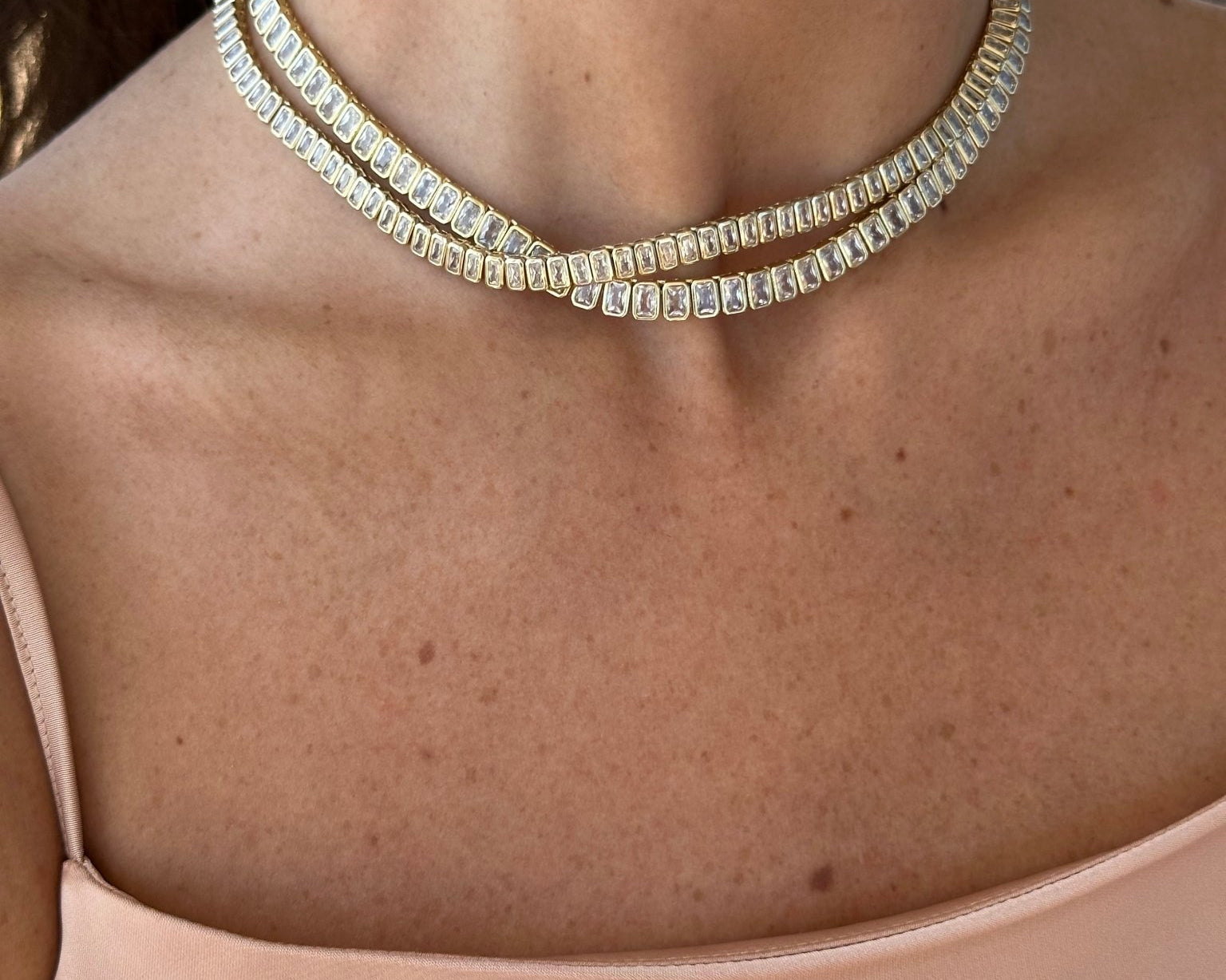 The Baby Duchess Tennis Necklace - NOA Jewels - 