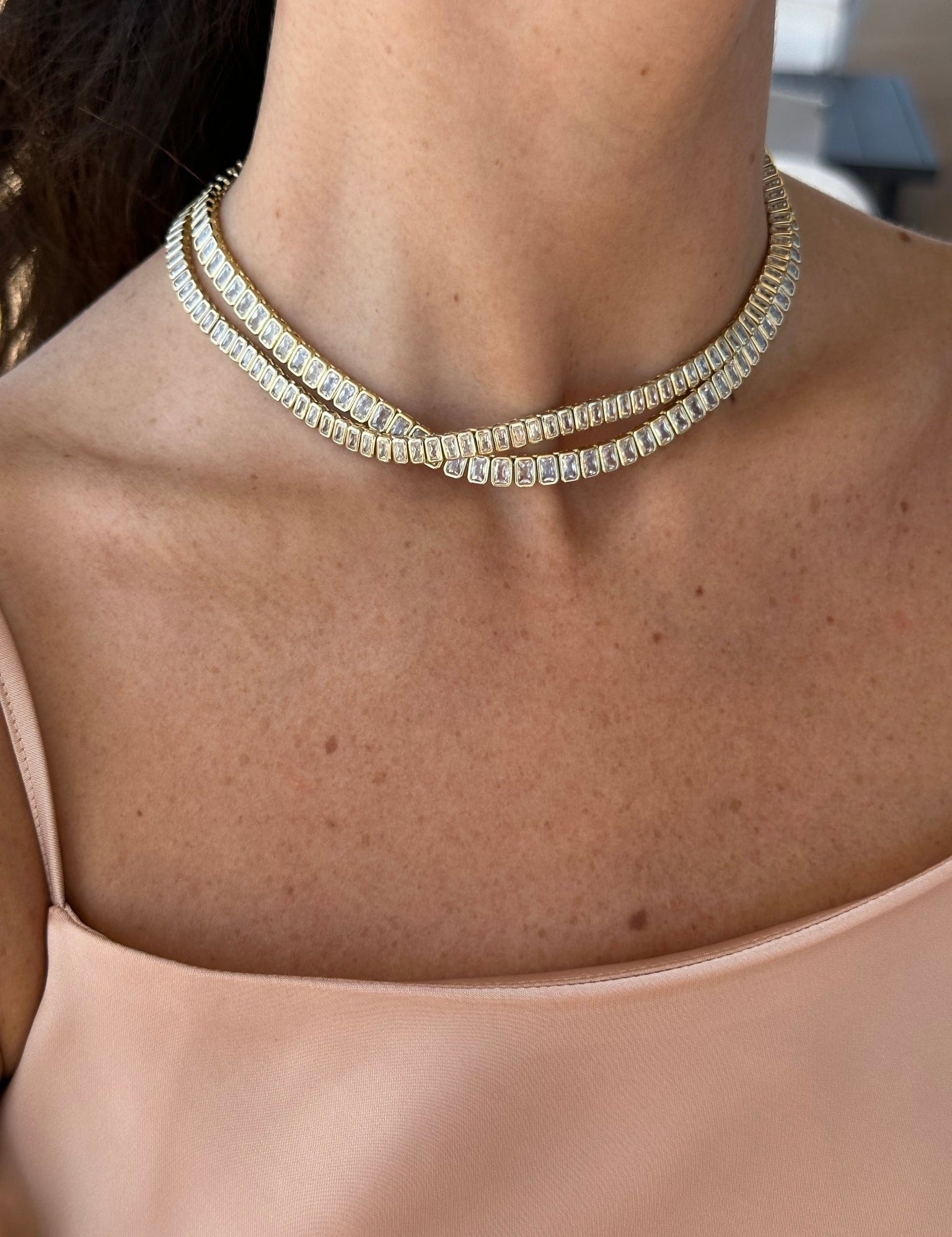 The Baby Duchess Tennis Necklace - NOA Jewels - 