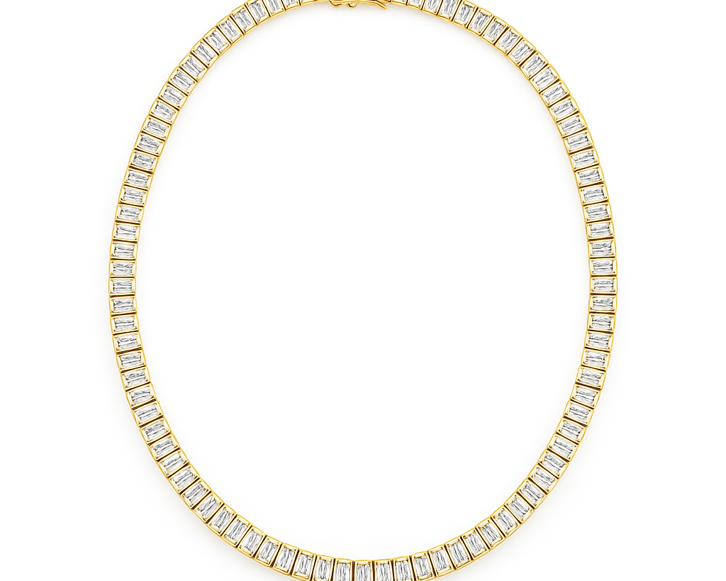 The Baby Duchess Tennis Necklace - NOA Jewels - 