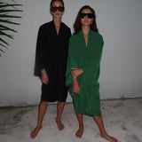 The Black Drape Dress - NOA Jewels - 