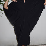 The Black Drape Dress - NOA Jewels - 
