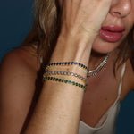 The Countess Waterproof Blue Sapphire Bracelet - NOA Jewels - 