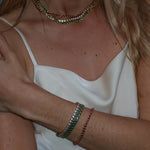 The Countess Waterproof Emerald Bracelet - NOA Jewels - 